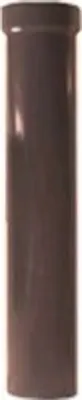 A brown downspout pipe.