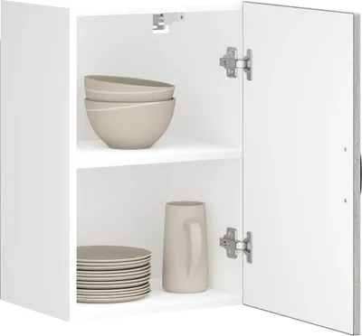 Produktbild von "2026 Promotion" Küchen-Hängeschrank - mit Stauraum - Lucca Grau Sonoma Holzwerkstoff - Mehrzweckschrank CC31308