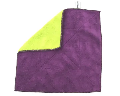 Produktbild von Kochblume Microfasertuch  30x30 cm lila-limette