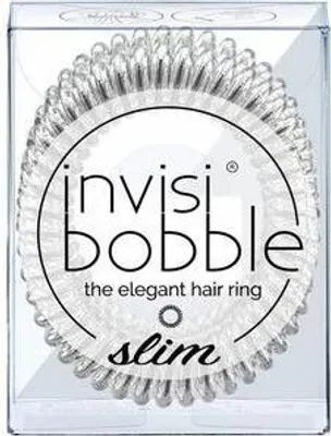 Produktbild von Invisibobble Hair Tie Slim Chrome Sweet Chrome 3 Units
