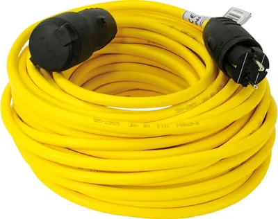 Produktbild von Hm Kabelverlängerung 25 M Gelb Panzerleitung AT-N07V3V3-F 3x1,5 Mm²