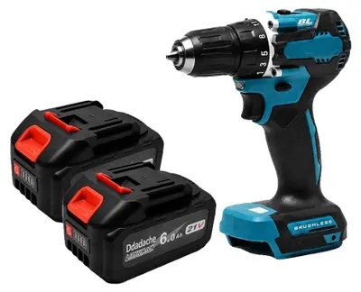 Productafbeelding van Batterij, 21V, 6000mAh capaciteit, 2 stuks, geschikt voor model DDF487