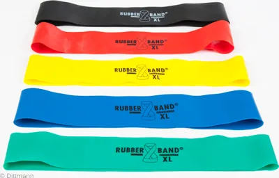 Produktbild von Dittmann Rubber Band XL, Farbe:blau - extra stark