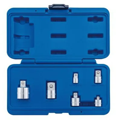 KING TONY Adapter- und Reduktionssatz 1/4"-3/4" 6-teilig Modell 78106