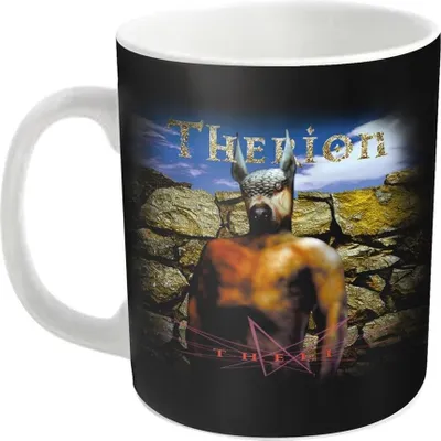 Obrázek produktu pro Therion - Hrnek na kávu "Theli" PH2752 (jedna velikost) (černá/bílá)