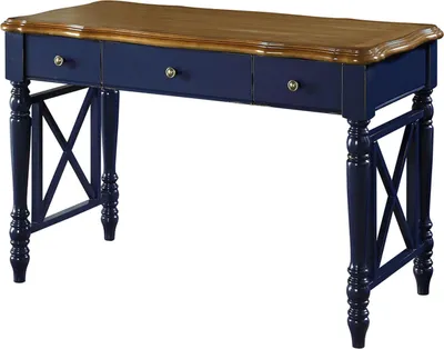 Immagine prodotto di Scrivania in vero legno scrivania classica scrivania da ufficio console in stile country