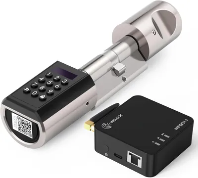 Immagine prodotto di Serratura elettronica con cilindro, applicazione Bluetooth, RFID e gateway Wi-Fi