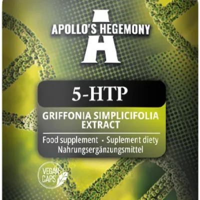 Obrázek produktu pro 5-HTP 150 mg v jedné tobolce – 60 veganských tobolek – Griffonia simplicifolia