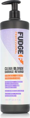 Zdjęcie produktu dla Fudge Professional Clean Blonde Damage Rewind Violet-Toning Conditioner odżywka tonizująca do włosów blond 1000 ml