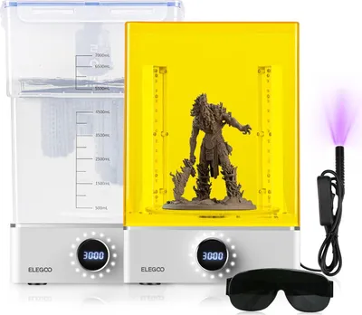 Produktbild von ELEGOO Mercury XS Bundle Wasch- und Aushärtungsstation, max. Aushärtungsgröße 200x260 mm