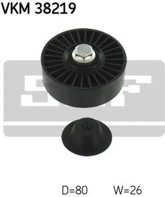Produktbild von SKF Umlenkrolle für Keilrippenriemen für BMW 1er 3er 5er Z4