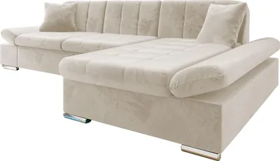Produktbild von MIRJAN24 Ecksofa Malwi Premium, Polsterecke, L-Form Schlafsofa, Eckcouch mit Bettkasten (Farbe: Piano 02, Seite: Rechts)