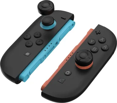 Zdjęcie produktu dla Nakładki na joystick do Nintendo Switch 2, zestaw drążków YAXO, czarne