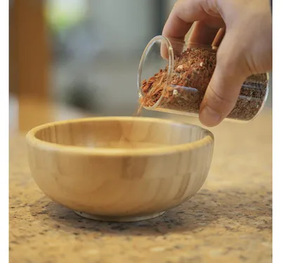 Image de Pot à provisions avec couvercle en bambou 160ml