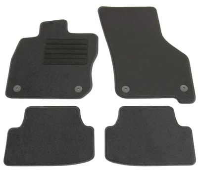 Fußmatten-Set für VW Golf 8 eTSI, 01/2020-, 4-teilig, Schwarz