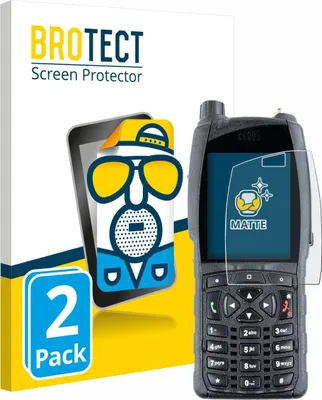 Produktbild von 2x BROTECT Schutzfolie für Sepura SC20 Displayschutz Displayschutzfolie Folie Matt Entspiegelungsfolie