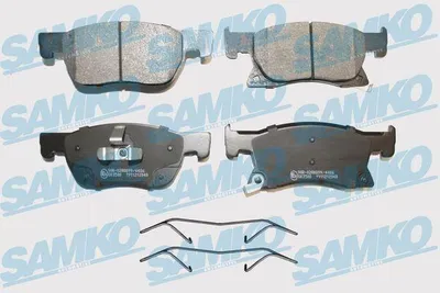 Produktbild von SAMKO Bremsbeläge Satz Vorne Bremsklötze für OPEL Astra K Sports Tourer (B16) 5SP2048K