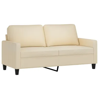 Produktbild von 2-Sitzer-Sofa Creme 140 cm Stoff