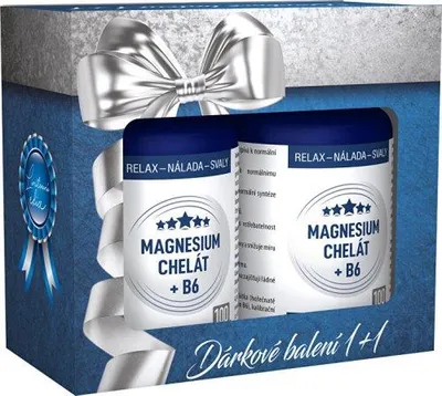 Obrázek produktu pro Magnesium chelát + B6 2x 100 kapslí