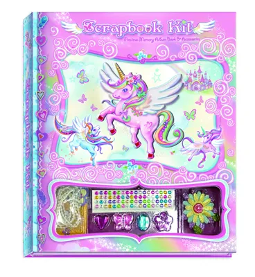 Produktbild von Tagebuchset mit Einhorndekoration
