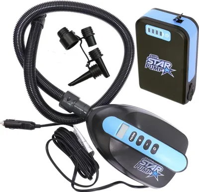 Produktbild von Elektrische Füllpumpe 12V Smart Inflator Deflator Luftpumpe Star Pump 7 SUP mit Akku Powerbank