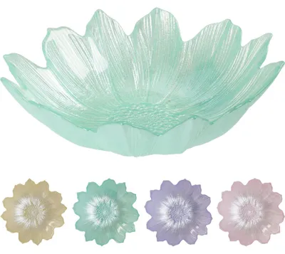 Image de Bol de présentation en verre, ø 16 cm, 4 couleurs assorties