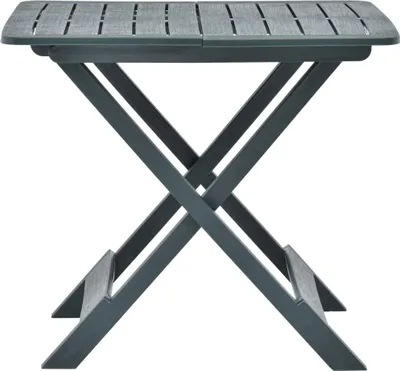 Produktbild von vidaXL Gartentisch Klappbar Grün 79x72x70 cm Kunststoff