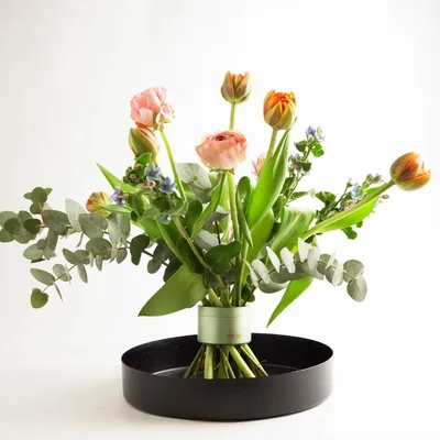 Produktbild von Hanataba - Metallschale Ø 26 cm, schwarz