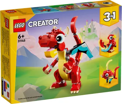 Produktbild von LEGO® Creator 31145 Roter Drache