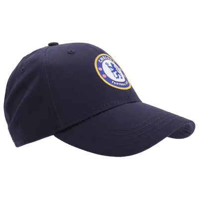 Produktbild von Chelsea FC Uni Baseball Kappe mit Club Wappen SG186 (Einheitsgröße) (Marineblau)