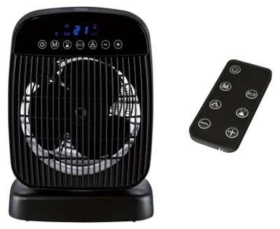 Produktbild von Silvercrest Heizlüfter Heizgerät LCD SHLF 2000 E4 Fernbedienung Timer schwarz