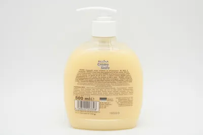Image de Savon crème REINEX Miel et Lait, distributeur de 500 ml, pH neutre