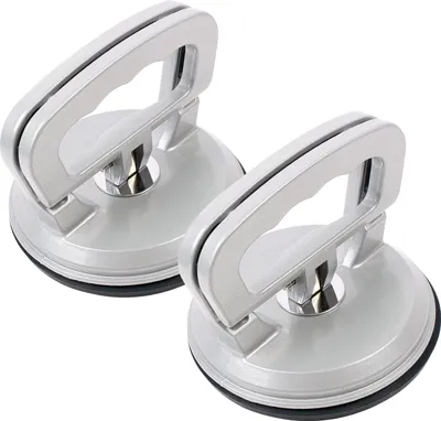 Produktbild von ProPlus Saugheber Aluminium 2er Set 1 Saugnapf bis 50 Kg Tragkraft