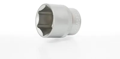 Image de 1/2'' Hexagonal Satiné 17Mm Douille Courte