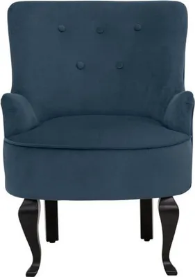 Produktbild von Sessel + Hocker Blau