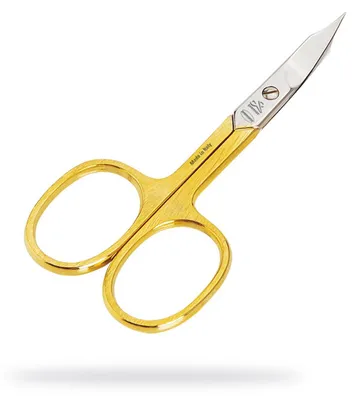 Immagine prodotto di Forbici per pelle e unghie PREMAX - Collezione Oro 15074 Acciaio al carbonio 3 1/2