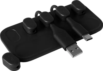 Zdjęcie produktu dla Allity silikonowy organizer na kable magnetyczny