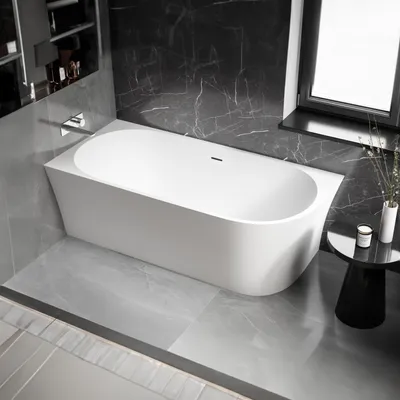 Produktbild von Eckbadewanne NOVA CORNER - Acryl - Weiß - 170 x 78 x 60 cm - Einbau links, Farbe:Weiß matt