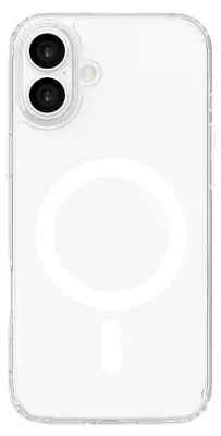 Immagine prodotto di Cover ER ICE SNAP per iPhone 16 + MS bianco