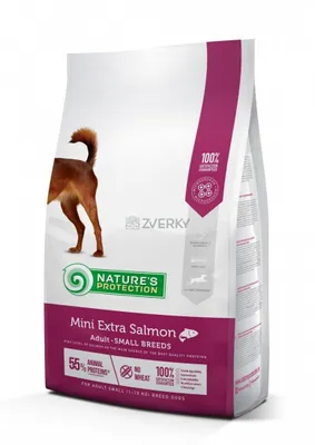 Obrázok produktu pre Natures Protection dog adult extra salmon mini 7,5 kg