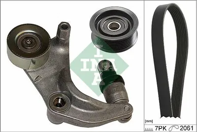 Produktbild von INA 529 0152 10 Keilrippenriemensatz für HONDA CIVIC VIII Hatchback (FN, FK)