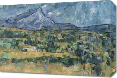 Immagine prodotto di Quadro 60x40 cm Mont Sainte-Victoire, Paul Cezanne Vintage Salon