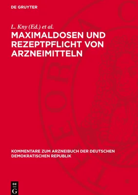 Produktbild von Maximaldosen und Rezeptpflicht von Arzneimitteln