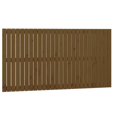 Produktbild von Wand-Kopfteil Honigbraun 166x3x90 cm Massivholz Kiefer