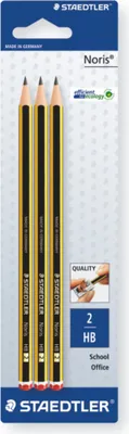 Produktbild von Noris® 120 Bleistift Blisterkarte mit 3 Bleistiften HB