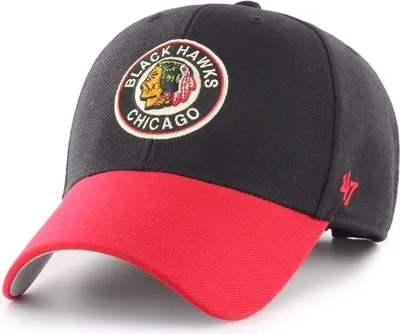 Produktbild von 47 Brand Caps Czapka Z Daszkiem Nhl Vintage Chicago Blackhawks Mvp, HVINMVPTT04WBVBK37