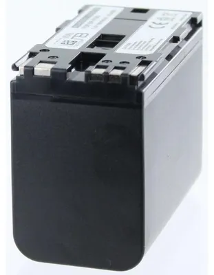 Immagine prodotto di Batteria ricaricabile per Canon XF100 agli ioni di litio, 7,4 V, 6600 mAh, nera
