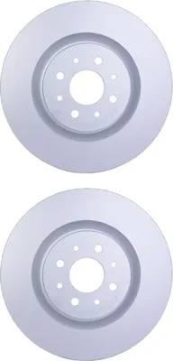 Produktbild von 2 Bremsscheiben innenbelüftet Ø 59 mm 28 mm HELLA für ALFA ROMEO MITO