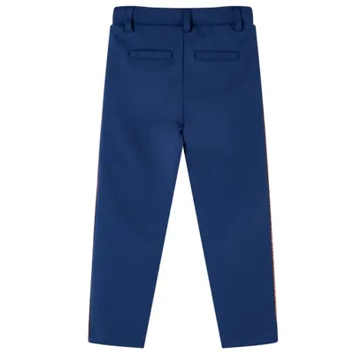 Immagine prodotto di vidaXL Pantaloni da bambino con coulisse blu navy 92