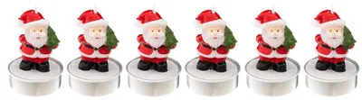Obrázok produktu pre Čajové svetielka Father Christmas, sada 6 kusov